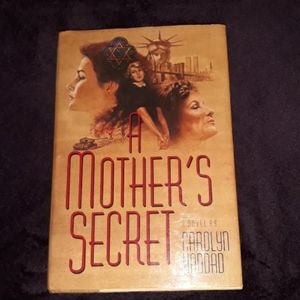 A Mother's Secret hardcover book copyright 1988